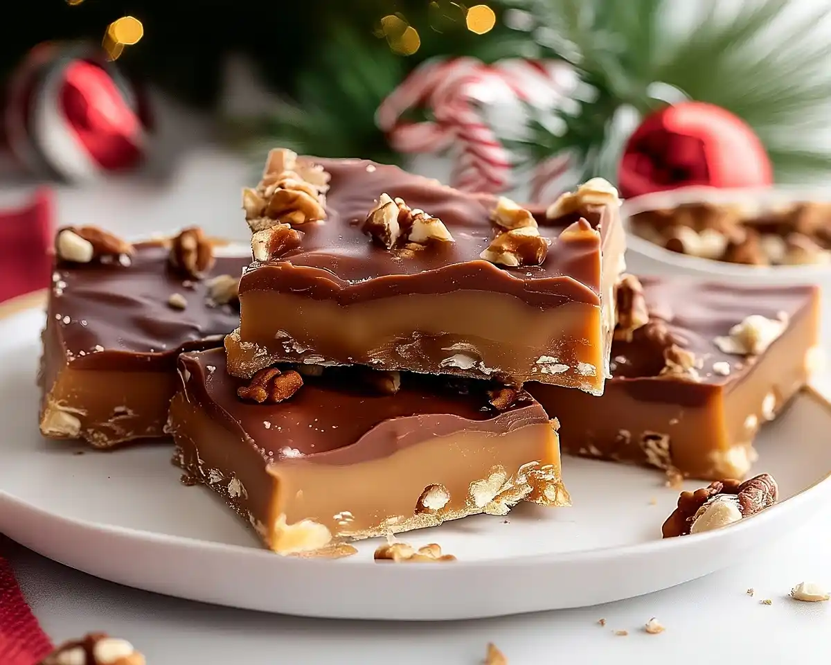 Classic Christmas Toffee