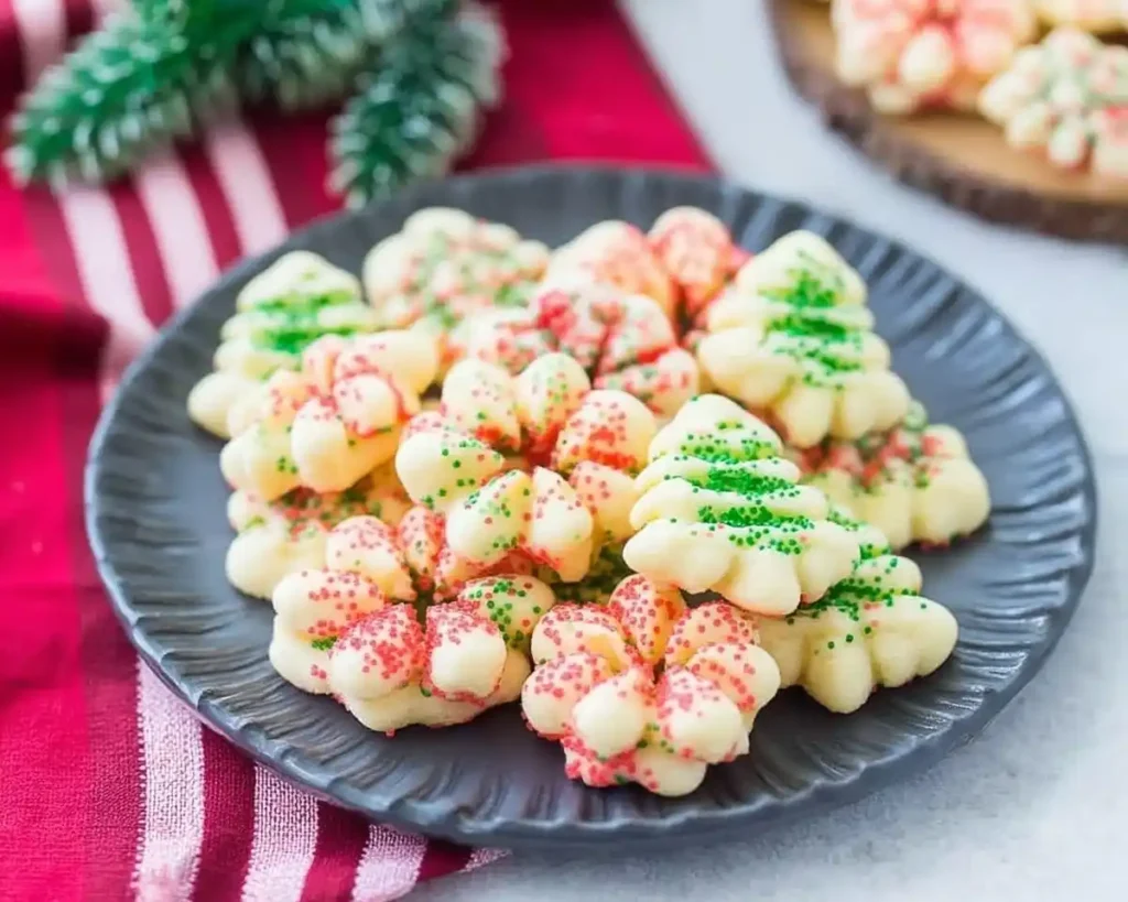 Cream Cheese Spritz Cookies