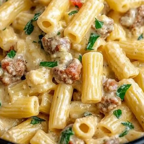 Creamy Italian Sausage Rigatoni
