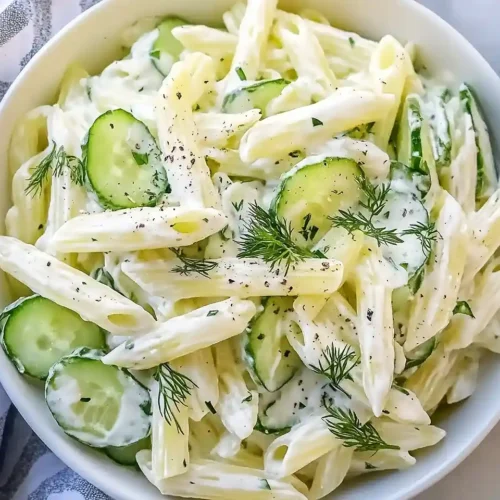 Fresh Cucumber Pasta Salad 3 Cucumber Pasta Salad
