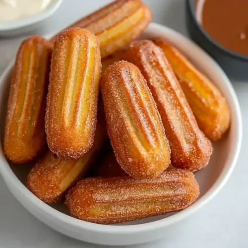 Easy Baked Churro Bites