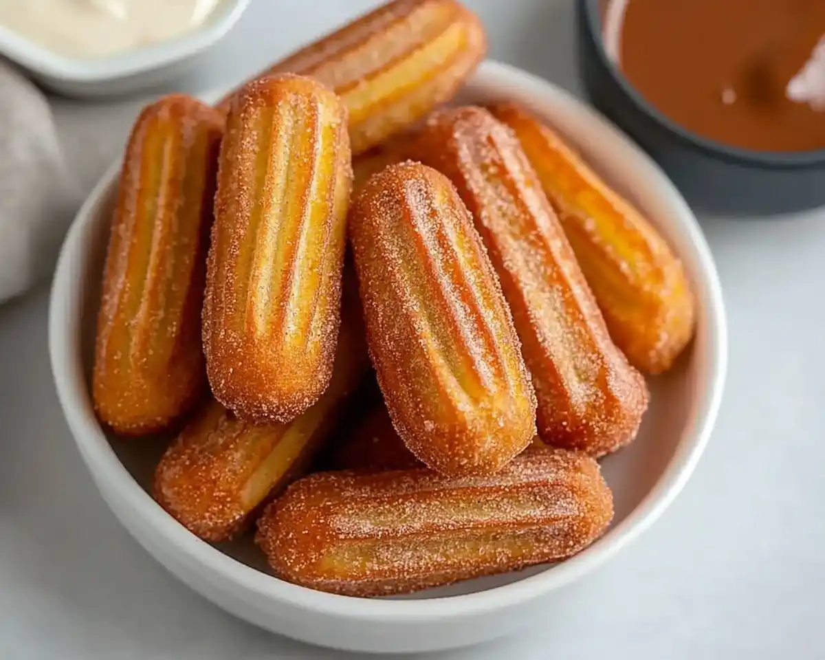 Easy Baked Churro Bites