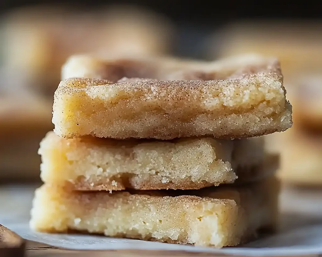 Easy Cinnamon Sugar Blondies