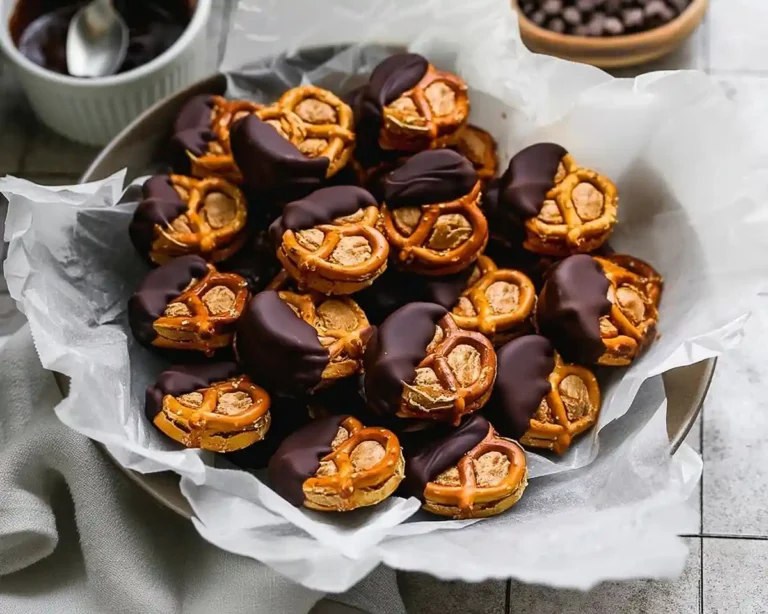 Healthy Peanut Butter Pretzel Bites