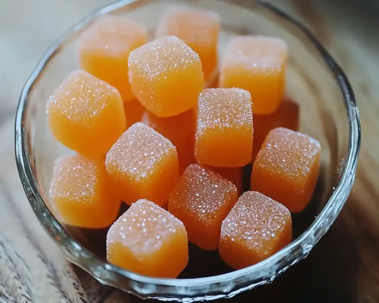 Homemade Orange Candy