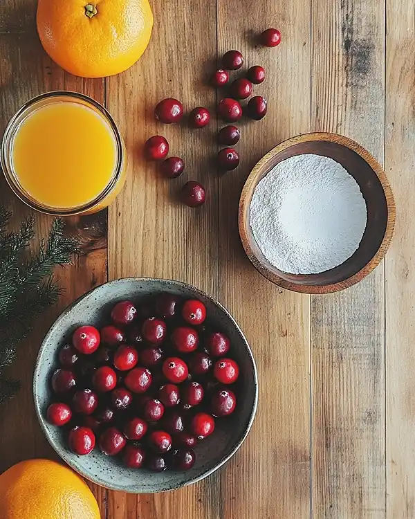 Ingredients for Candy Cranberry