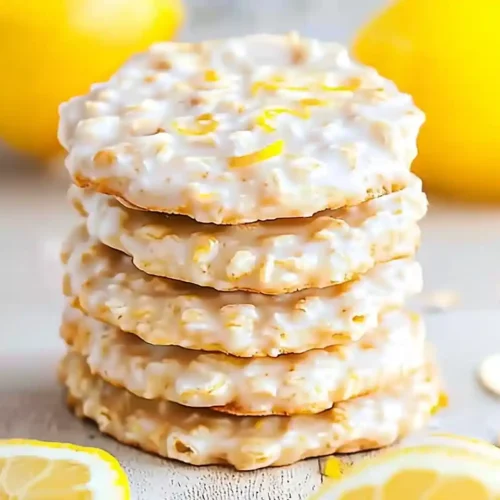Lemon Oatmeal Cookies No-Bake Recipe