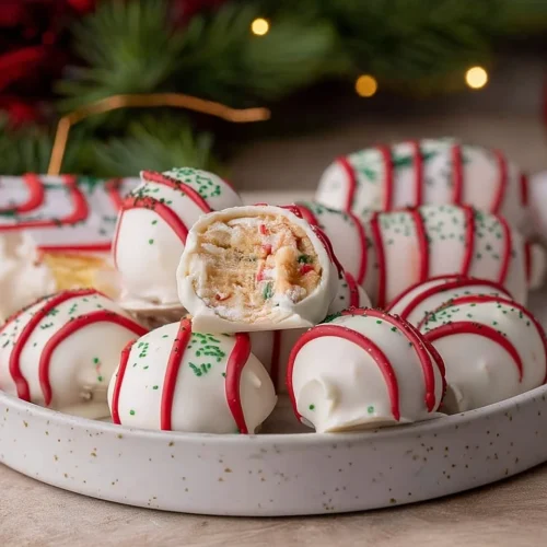 Little Debbie Christmas Tree Cake Truffles