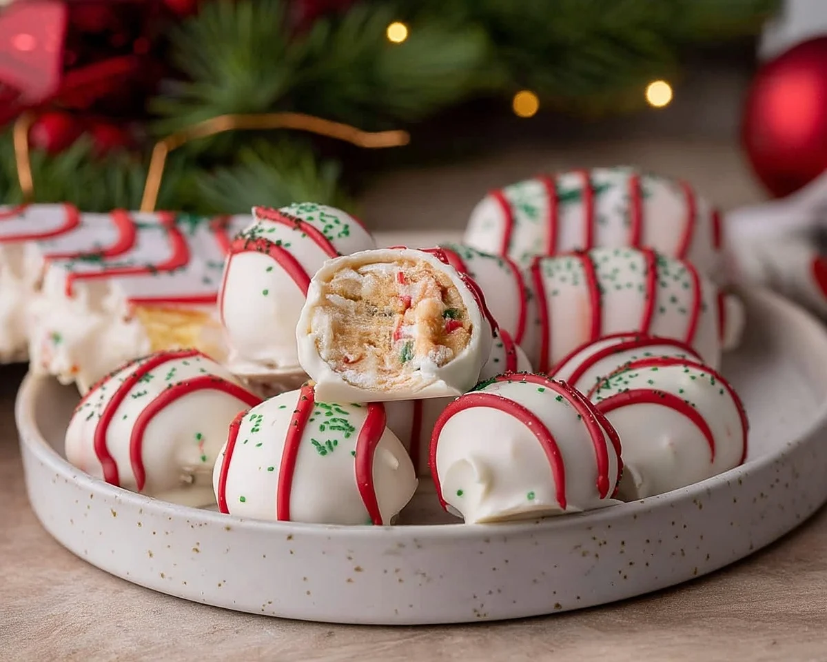 Little Debbie Christmas Tree Cake Truffles