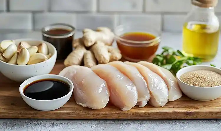 5 Ingredient Teriyaki Chicken 4 Main ingredients for 5 Ingredient