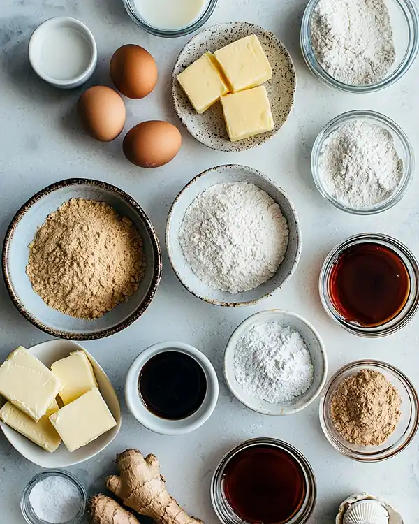 Main ingredients for Best Gingerbread Candy