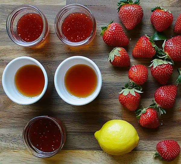 Slow Cooker Strawberry Butter Recipe 4 Main ingredients for Slow Cooker Strawberry Butter