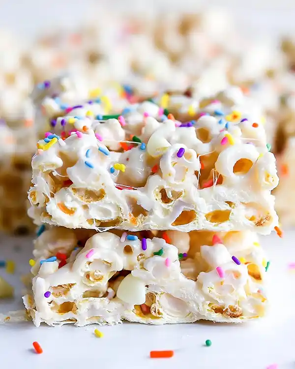 Funfetti Marshmallow Popcorn 2 Marshmallow Popcorn Recipe