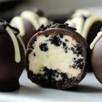 No-Bake Cookies and Cream Cheesecake Balls