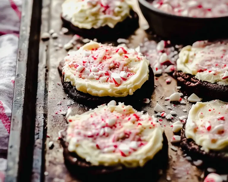 Peppermint Bark Cookies