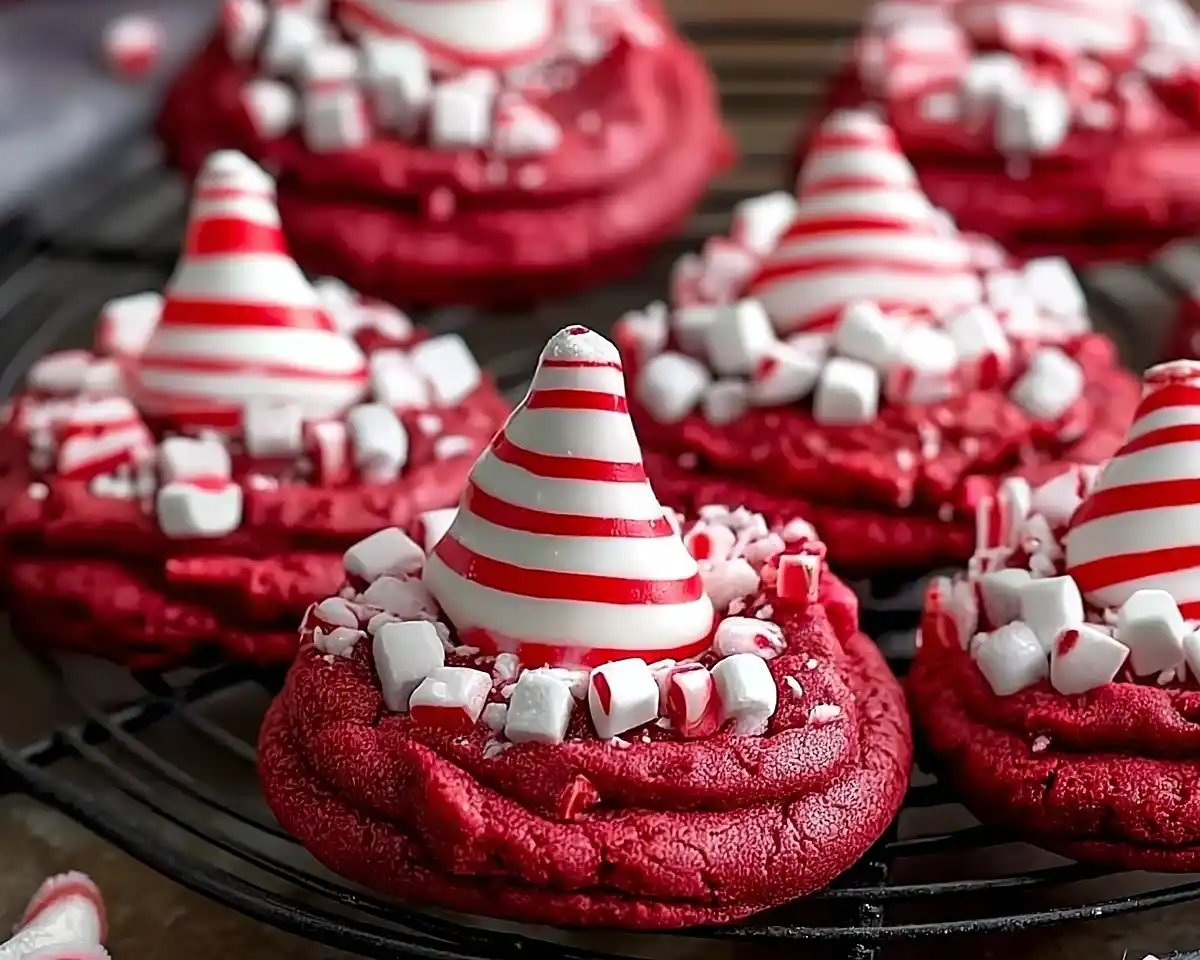 Peppermint Red Velvet Blossoms