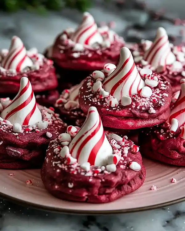 Peppermint Red Velvet Blossoms 6 Peppermint red velvet