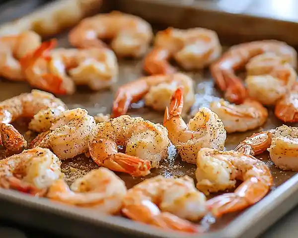Preparing Spicy Honey Fried Shrimp