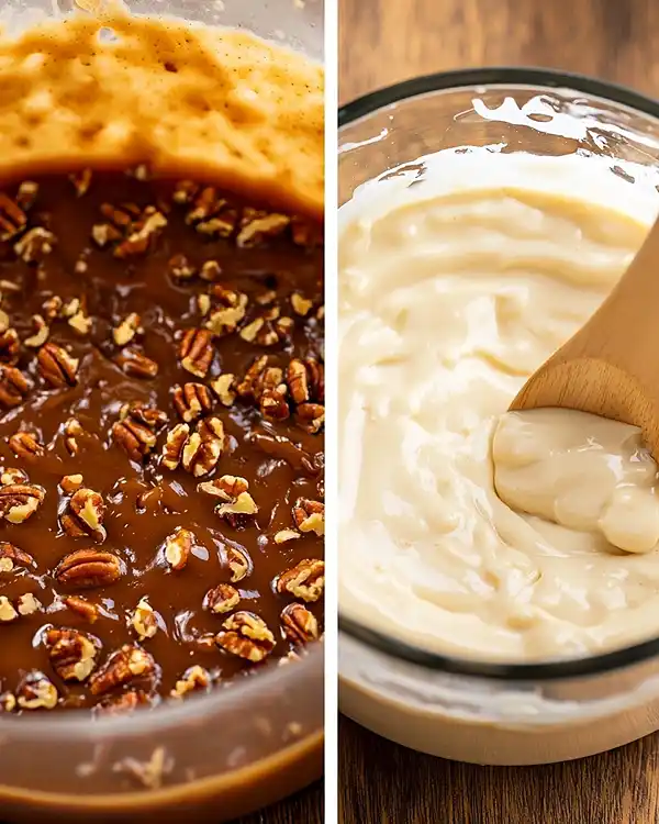Preparing Thanksgiving Pecan Pie
