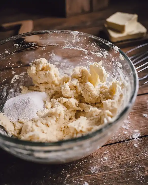 Cream Cheese Spritz Cookies 4 Preparing little Christmas cookies