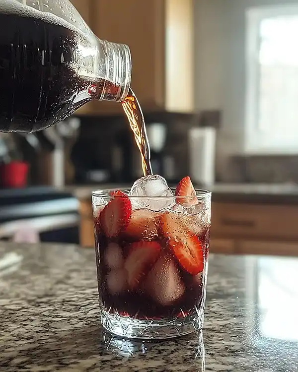 Strawberry Dirty Sprite 5 Preparing the Strawberry Dirty Sprite