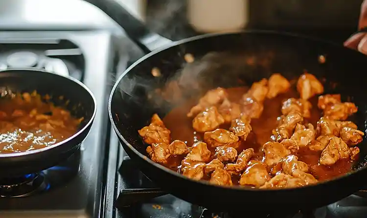 Texas Roadhouse Butter Chicken Skillet 5 Preparing the Texas Roadhouse