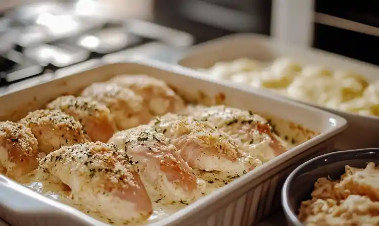 Golden Chicken Breast 4 Preparing the melt in your mouth chicken breast