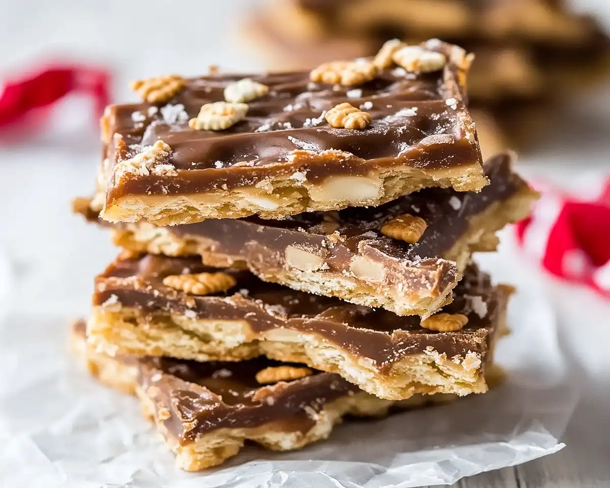 Saltine Cracker Toffee