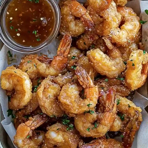 Spicy Honey Fried Shrimp
