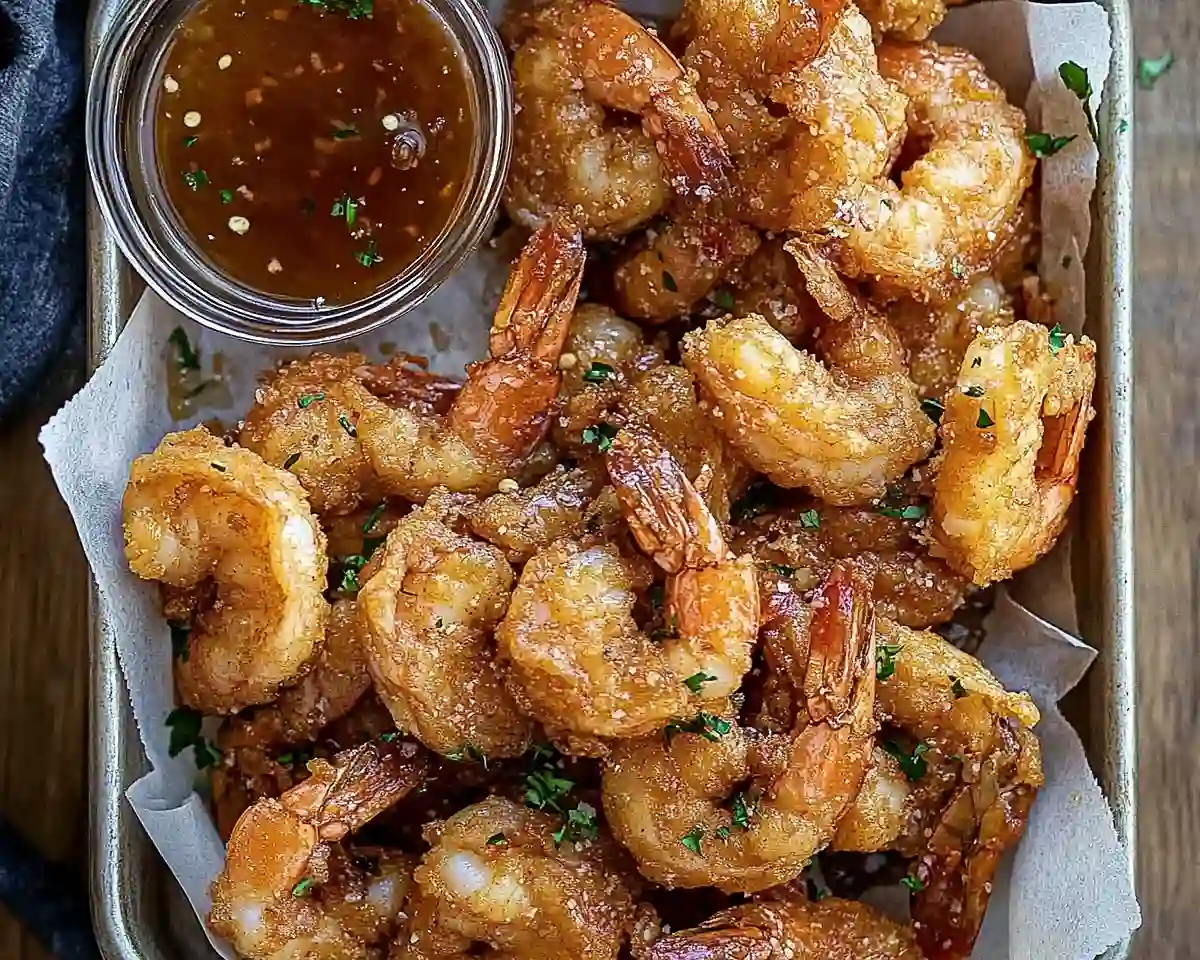 Spicy Honey Fried Shrimp