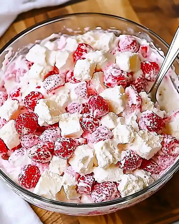 Strawberry Shortcake Fluff Salad Recipe Recipe