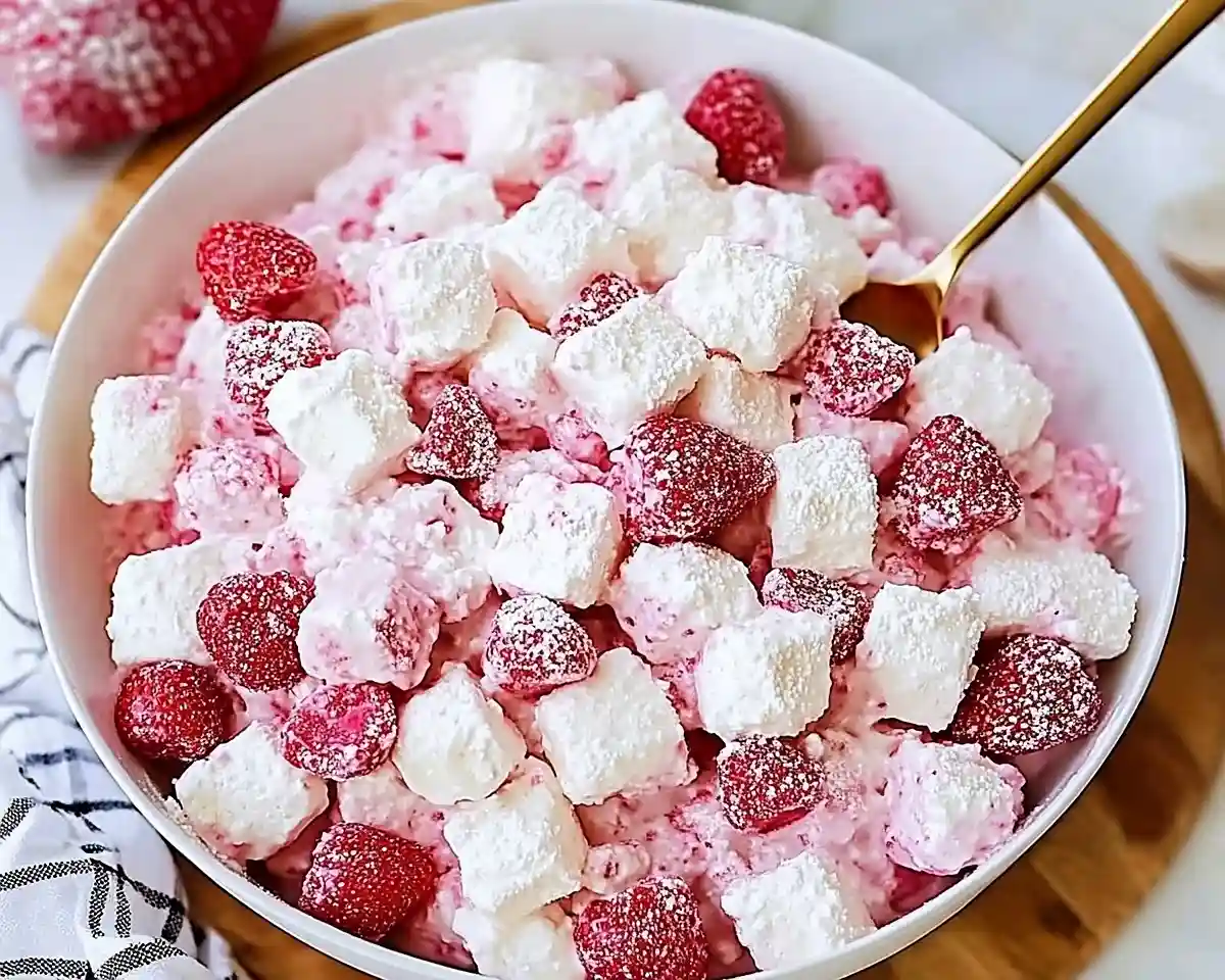 Strawberry Shortcake Fluff Salad Recipe