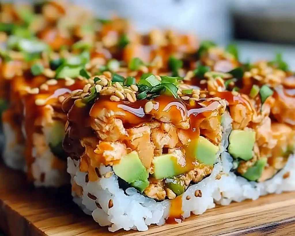 Viral Spicy Salmon Sushi Bake