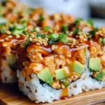 Viral Spicy Salmon Sushi Bake
