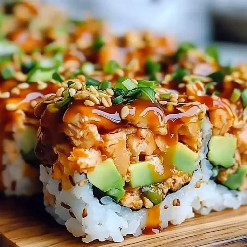 Viral Spicy Salmon Sushi Bake