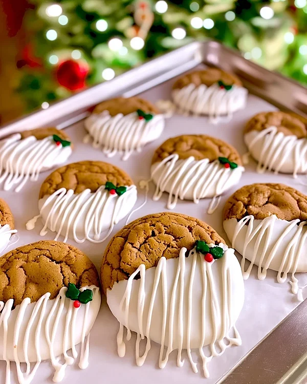 White Chocolate Dipped Chewy