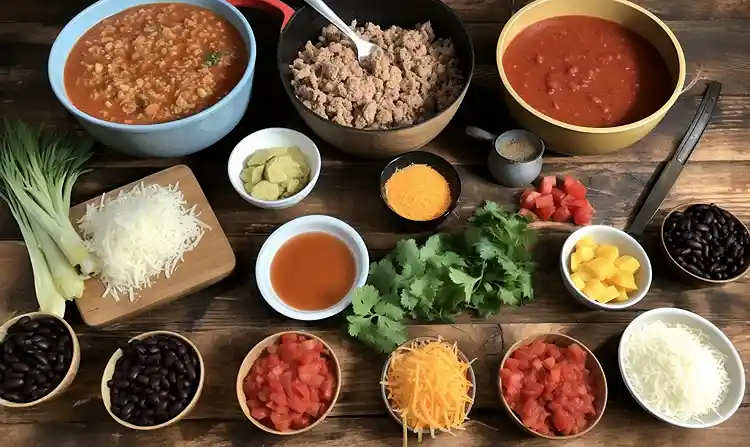 Easy 5-Ingredient Taco Soup 4 main ingredients for 5-Ingredient Taco Soup