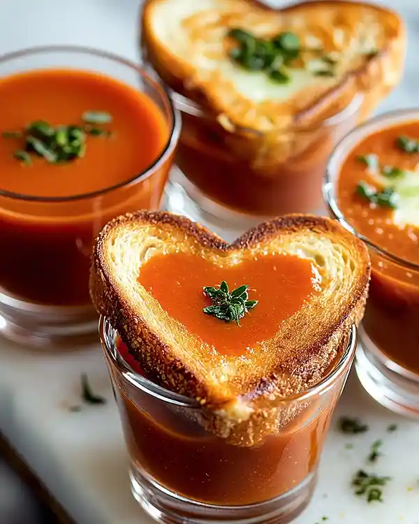3-Ingredient Mini Grilled Cheese Hearts 5 3-ingredient Mini Grilled Cheese Hearts Recipe