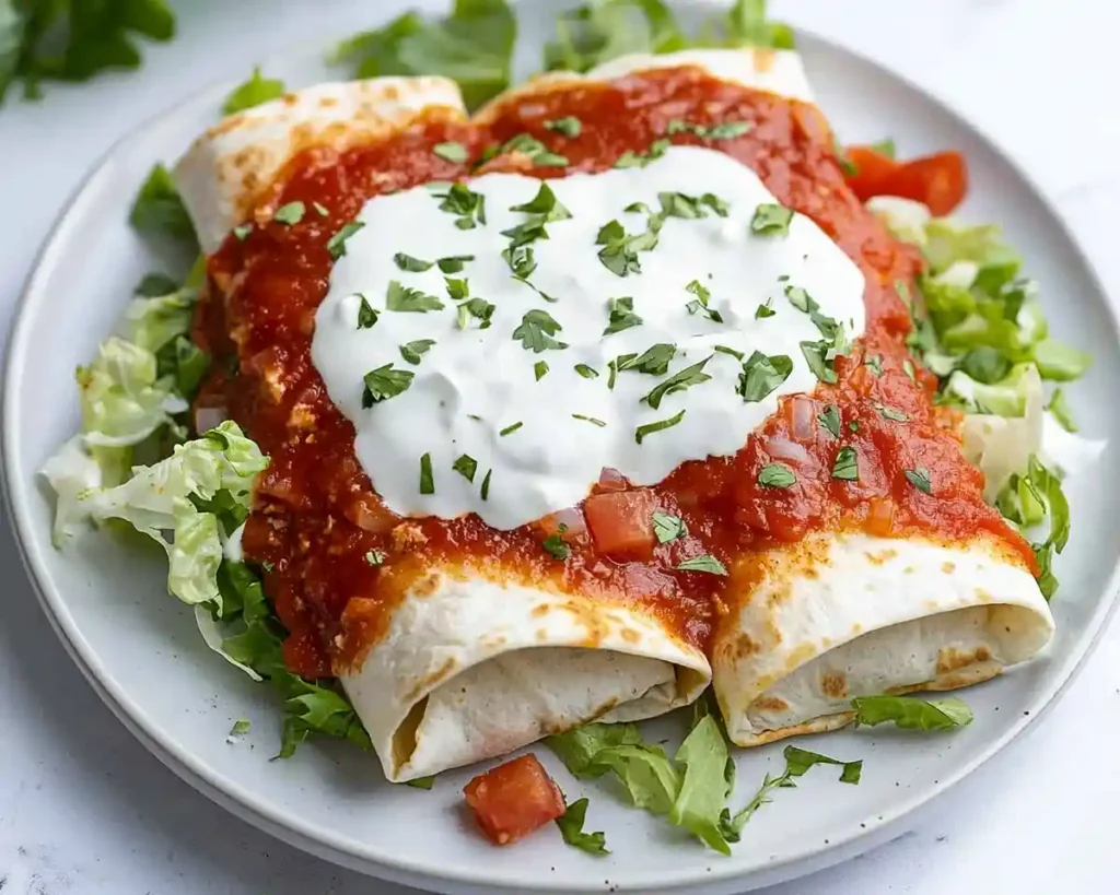 Air Fryer Chimichanga