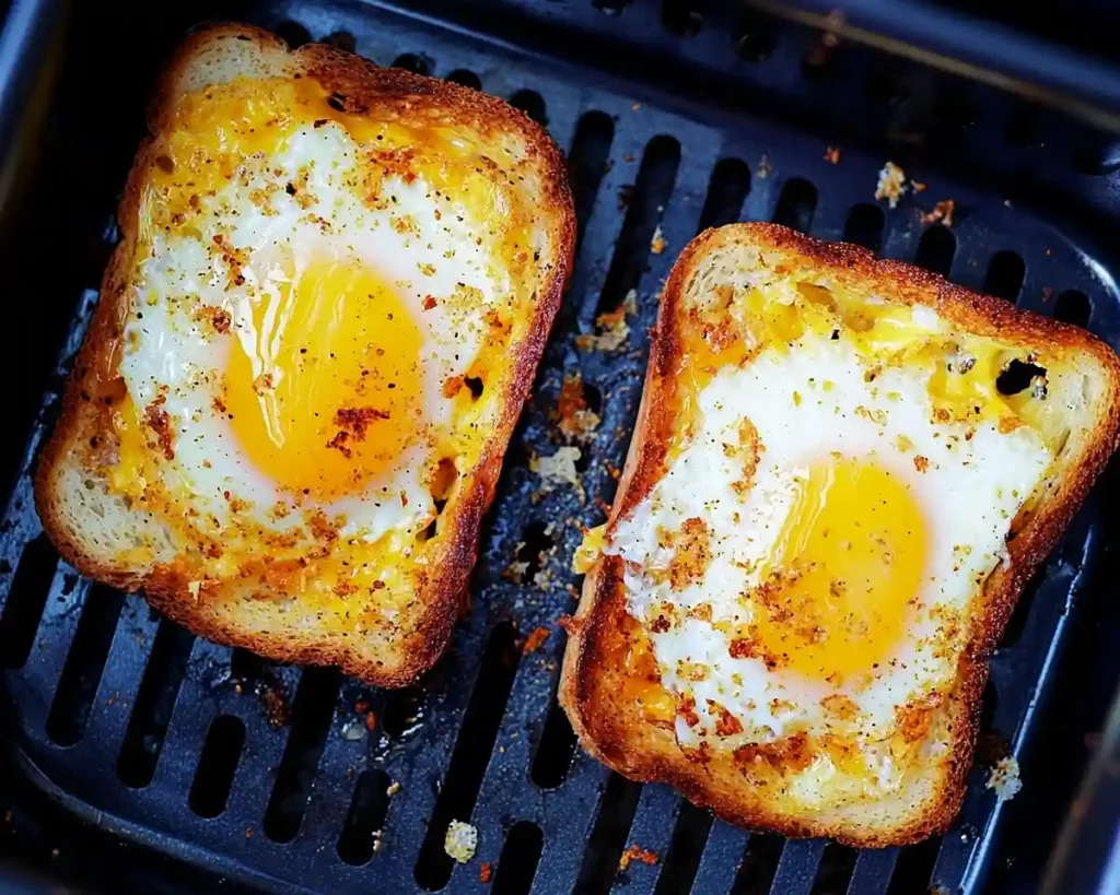 Air Fryer Egg Toast