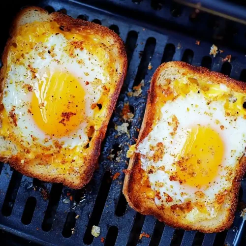 Air Fryer Egg Toast