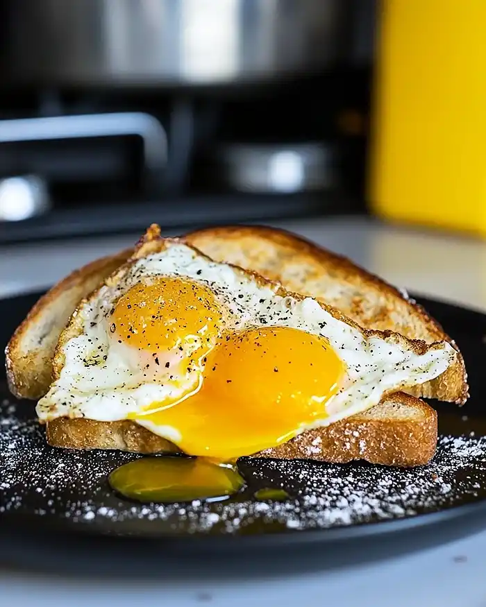 Air Fryer Egg Toast Recipe
