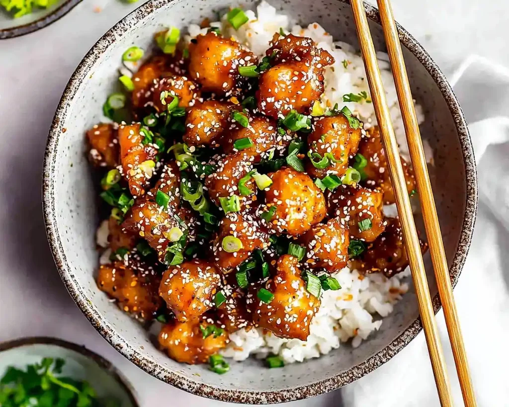 Air Fryer Orange Chicken