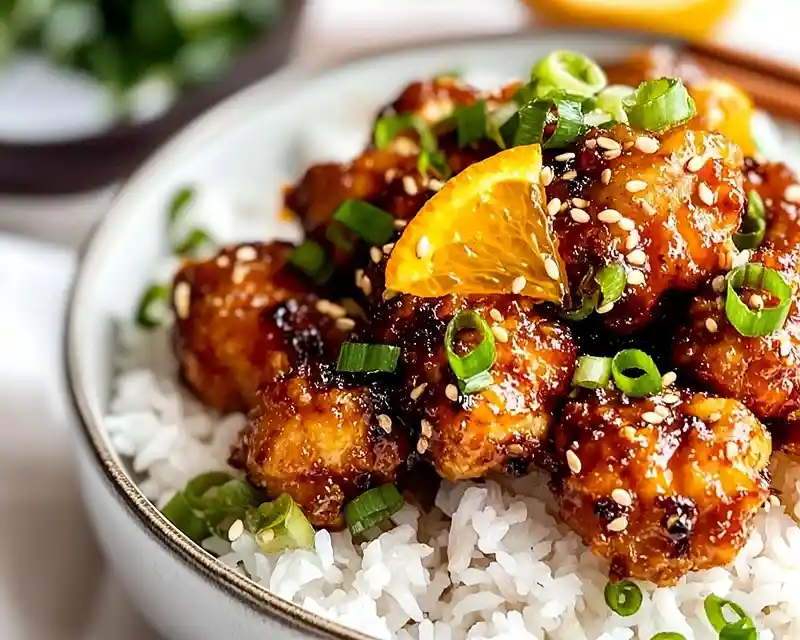 Air Fryer Orange Chicken Recipe