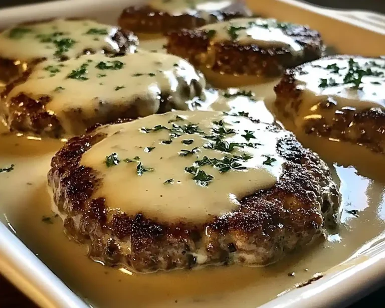 Amish Hamburger Steak Bake Recipe