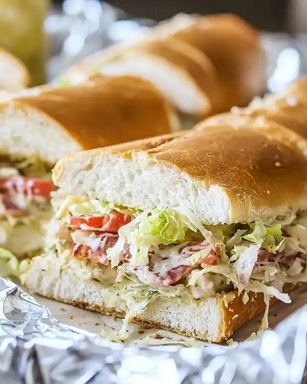 Baked Italian Grinder Sandwiches