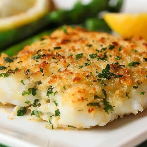 Baked Parmesan Crusted Cod
