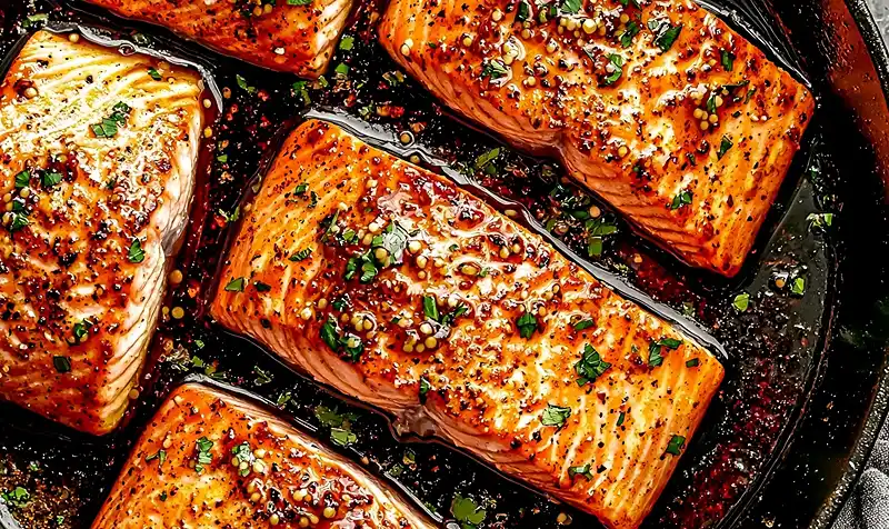 Baking Honey Cajun Salmon