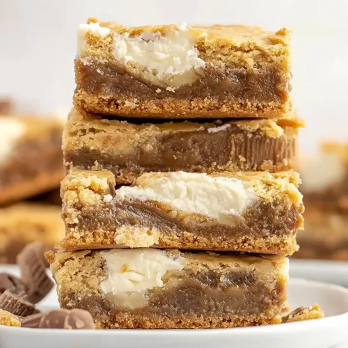 Biscoff Blondies 3 Biscoff Blondies