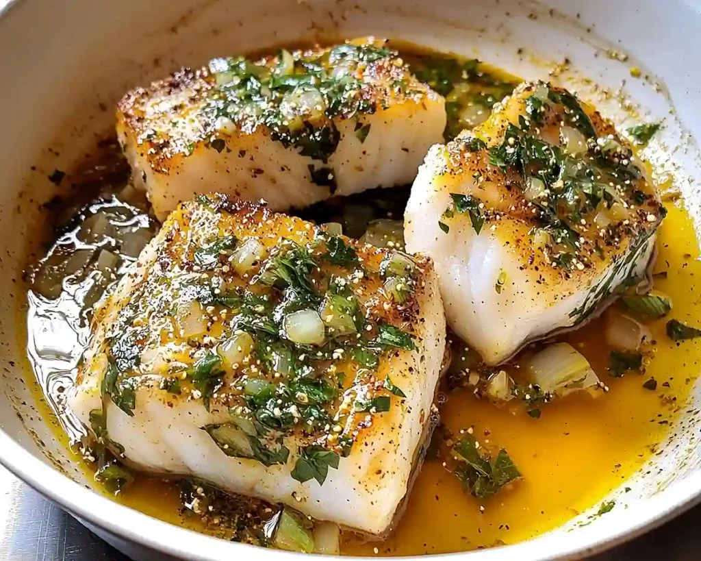 Cajun Garlic Butter Cod